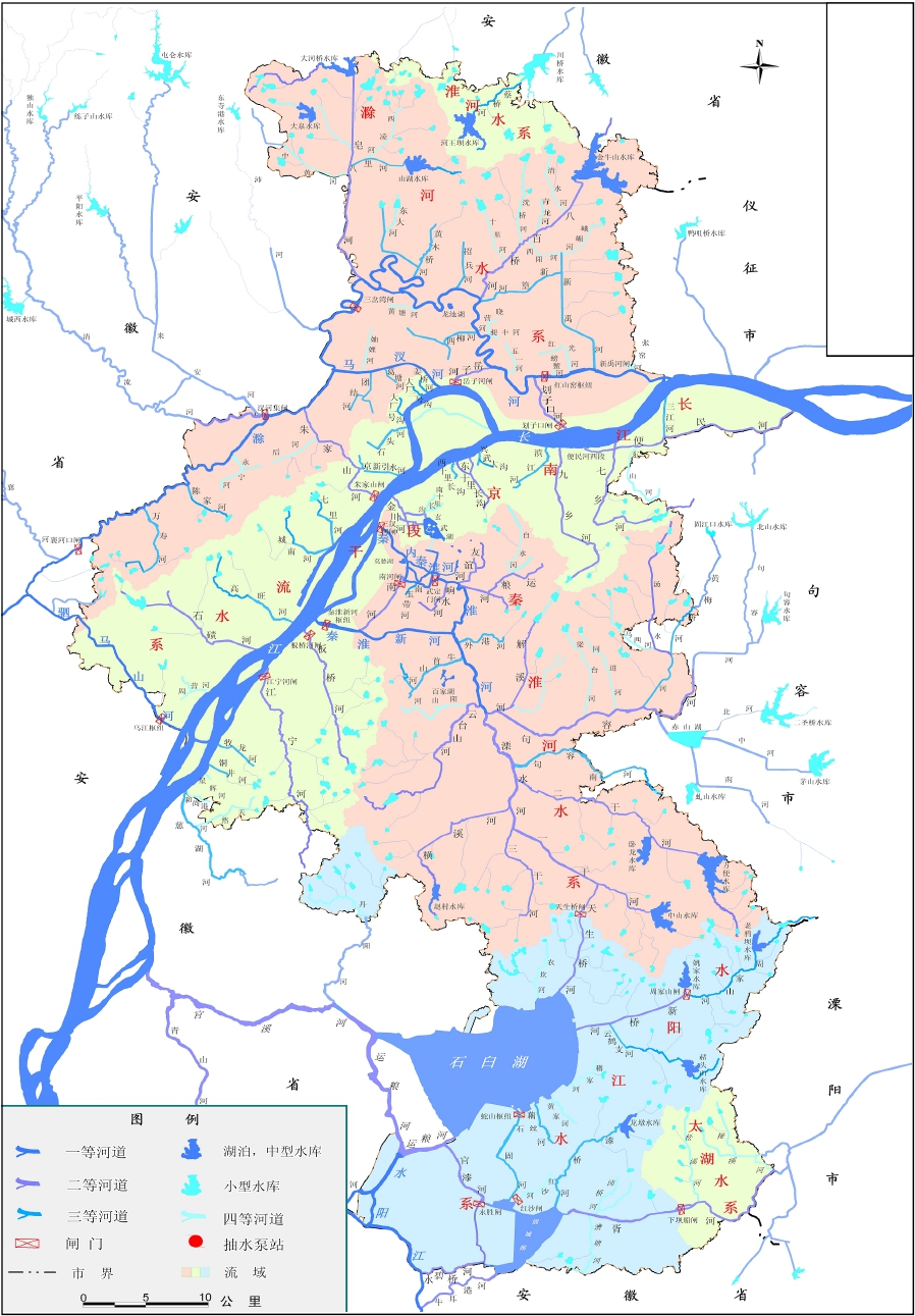 江苏省南京市水利现代化规划(2011-2015)